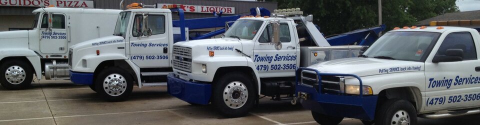 image of tow trucks